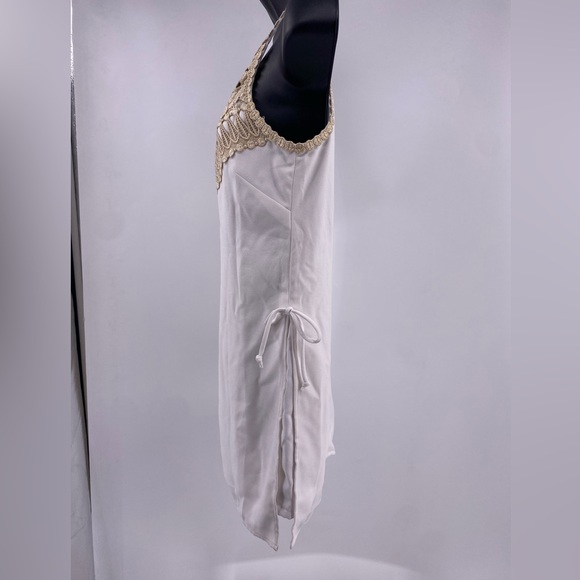 Lilly Pulitzer Women’s Size 00 White & Gold Romper Dress NWT - Picture 5 of 10